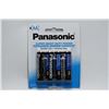 Image 1 : 4 PACKS OF PANASONIC AA BATTERIES