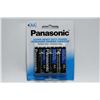 Image 1 : 4 PACKS OF PANASONIC AA BATTERIES