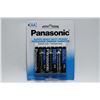 Image 1 : 4 PACKS OF PANASONIC AA BATTERIES