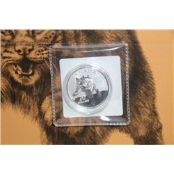 CANADIAN .9999 FINE SILVER 20 DOLLAR COIN