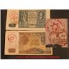 Image 1 : GERMAN NAZI JEWISH GHETTO BANKNOTES X2