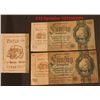 Image 1 : NAZI 3RD TOTENKOPFF DIVISION BANKNOTES X2