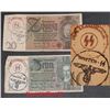 Image 1 : NAZI WAFFEN SS BANKNOTES X2