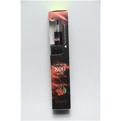 NEW 800 PUFF ELECTRONIC HOOKA PEN / E-CIG CHERRY