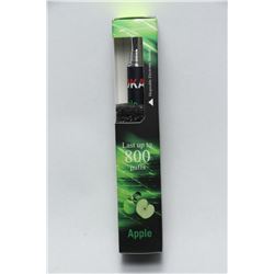 NEW 800 PUFF ELECTRONIC HOOKA PEN / E-CIG APPLE