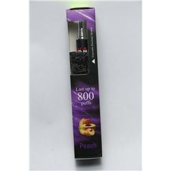 NEW 800 PUFF ELECTRONIC HOOKA PEN / E-CIG PEACH