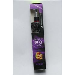 NEW 800 PUFF ELECTRONIC HOOKA PEN / E-CIG PEACH