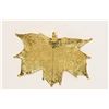 Image 1 : 23KT GOLD MAPLE LEAF PENDANT