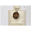 Image 1 : STERLING SILVER SMOKEY QUARTZ PENDANT