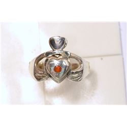 STERLING SILVER GEMSTONE RING
