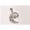 Image 1 : STERLING SILVER CZ PENDANT