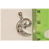 Image 2 : STERLING SILVER CZ PENDANT