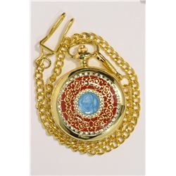 QUARTZ MECHANICAL POCKET WATCH