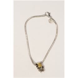 PERSONA GIRL STERLING SILVER GOLF CLUBS BRACELET