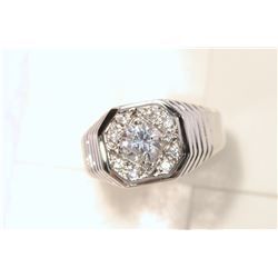 STERLING SILVER CZ RING