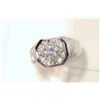 Image 1 : STERLING SILVER CZ RING