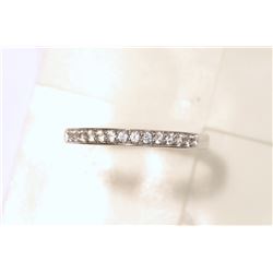 STERLING SILVER CZ RING
