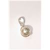 Image 1 : STERLING SILVER GLOBE PENDANT