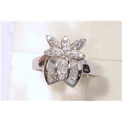 STERLING SILVER CZ RING