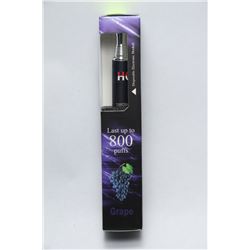 NEW 800 PUFF ELECTRONIC HOOKA PEN / E-CIG GRAPE