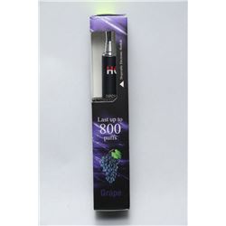 NEW 800 PUFF ELECTRONIC HOOKA PEN / E-CIG GRAPE