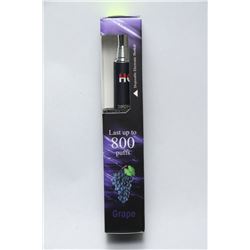 NEW 800 PUFF ELECTRONIC HOOKA PEN / E-CIG GRAPE