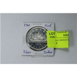 CANADA CHOICE MINT 1966 SILVER DOLLAR