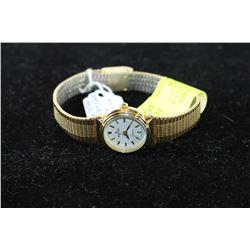 NEW BLUE STAR 18K GOLD PLATED WATCH & STRAP