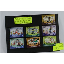 SET OF MINT WALT DISNEY STAMPS