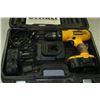 Image 1 : 18V DEWALT CORDLESS DRILL WITH 2 BATTERIES &