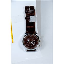 STAINLESS STEEL THAITIME MEN'S QUARTZ WATCH