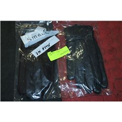 2 PAIRS OF LADIES LEATHER GLOVES