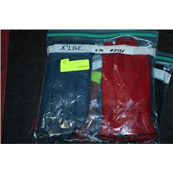 2 PAIRS OF LADIES LEATHER GLOVES