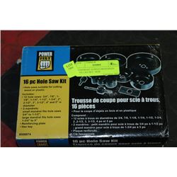 POWERFIST 16 PIECE HIGH SPEED DRILL BIT SET - NEW