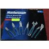 Image 1 : NEW MASTERCRAFT 6 PIECE PLIERS & WRENCH SET