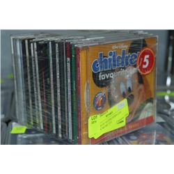 BUNDLE OF 14 CHILDRENS CD'S - DISNEY MUSIC ETC