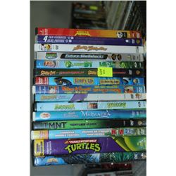BUNDLE OF 15 DVD'S