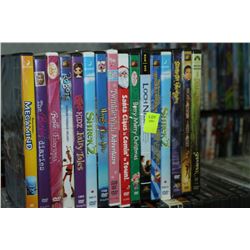 BUNDLE OF 15 DVD'S