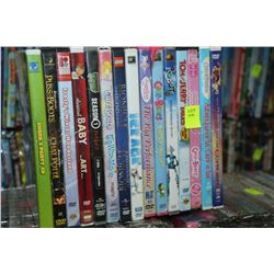 BUNDLE OF 15 DVD'S