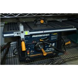 MASTERCRAFT 2.5HP 10" TABLE SAW