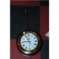 DOUBLE SIDED BRASS & WOOD "JANS OF LONDON"