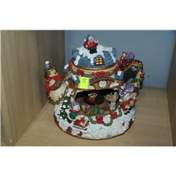 MUSICAL CHRISTMAS DECORATIVE TEAPOT