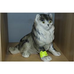 DECORATIVE CAT FIGURINE