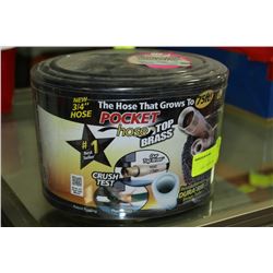 3/4" 75FT. POCKET HOSE