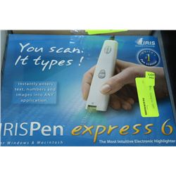 IRIS PEN FOR WINDOWS & MACINTOSH