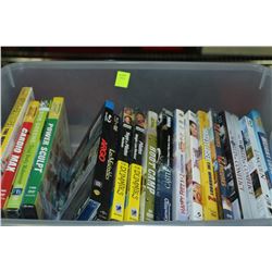 TOTE OF DVD MOVIES