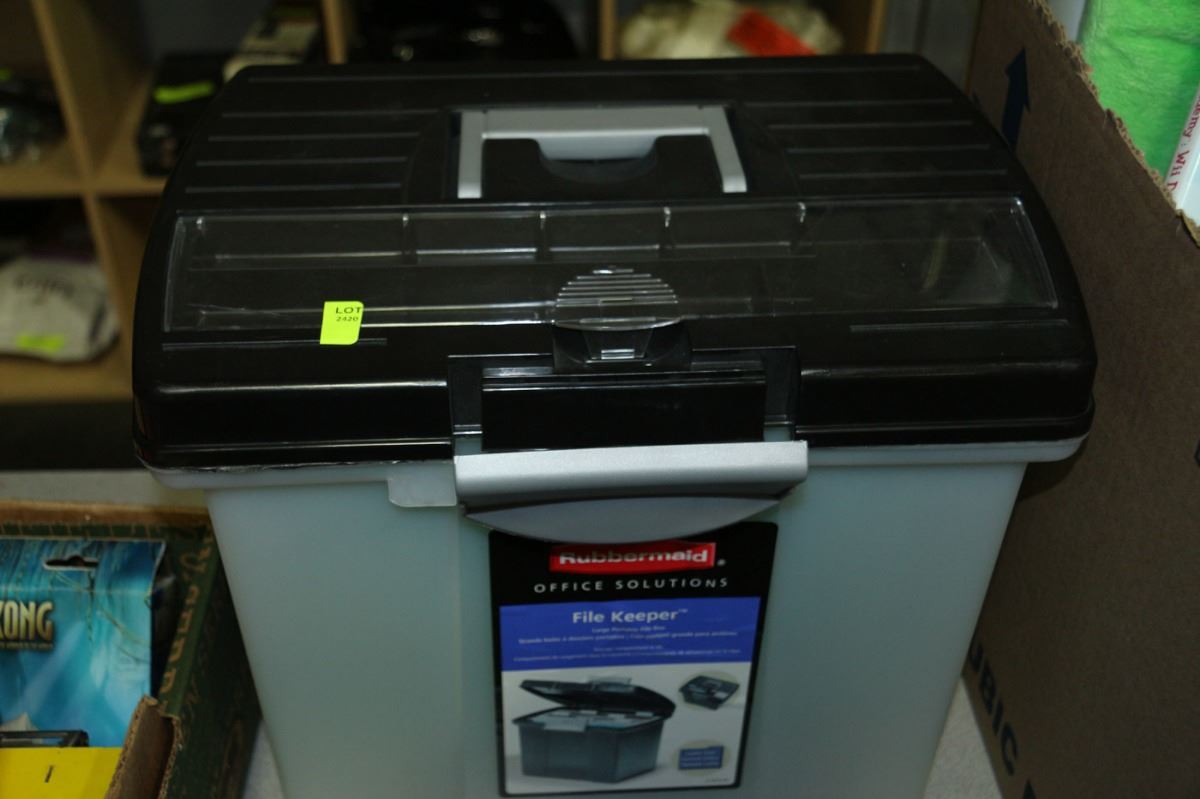 RUBBERMAID FILE KEEPER/ORGANIZER