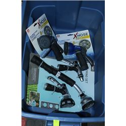 TOTE OF SPRAY NOZZLES