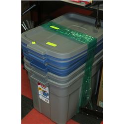 ROUGH NECK 68L TUBS WITH LIDS