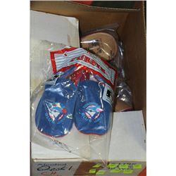 BOX OF CHILDREN BLUE JAYS SLIPPERS
